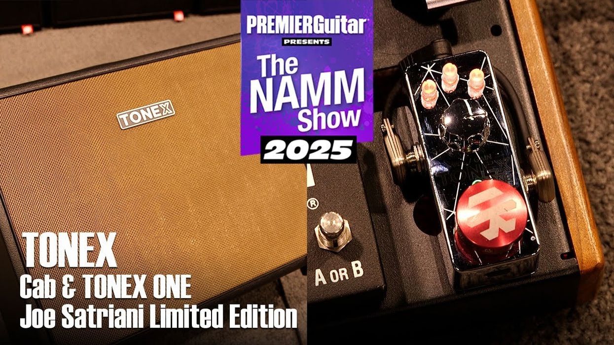 TONEX Cab & TONEX ONE Joe Satriani Limited Edition | NAMM 2025
