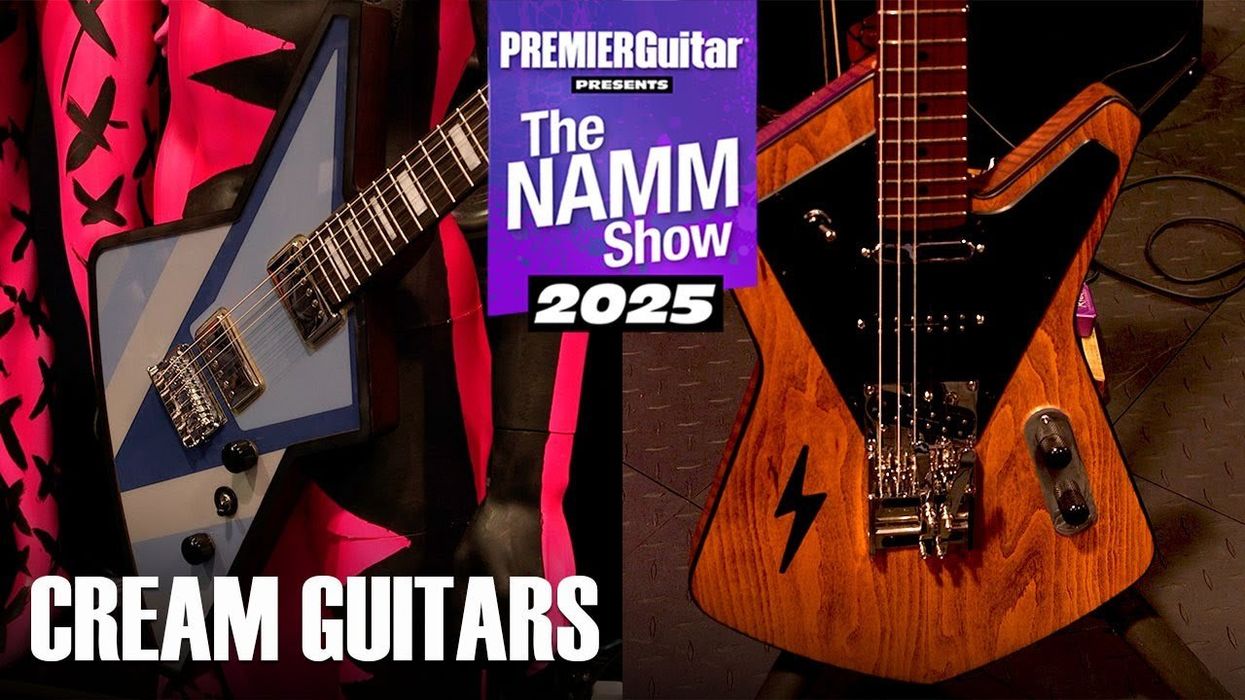 Cream Guitars Demo | NAMM 2025