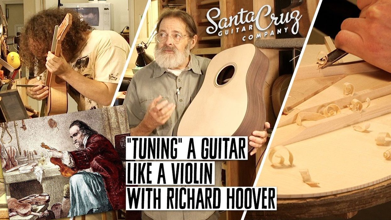 "Tuning" & Building Guitars Like a Stradivari Violin with Santa Cruz Guitars