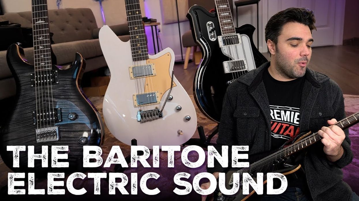 The Baritone Electric Sound with PRS, Airline, and Reverend