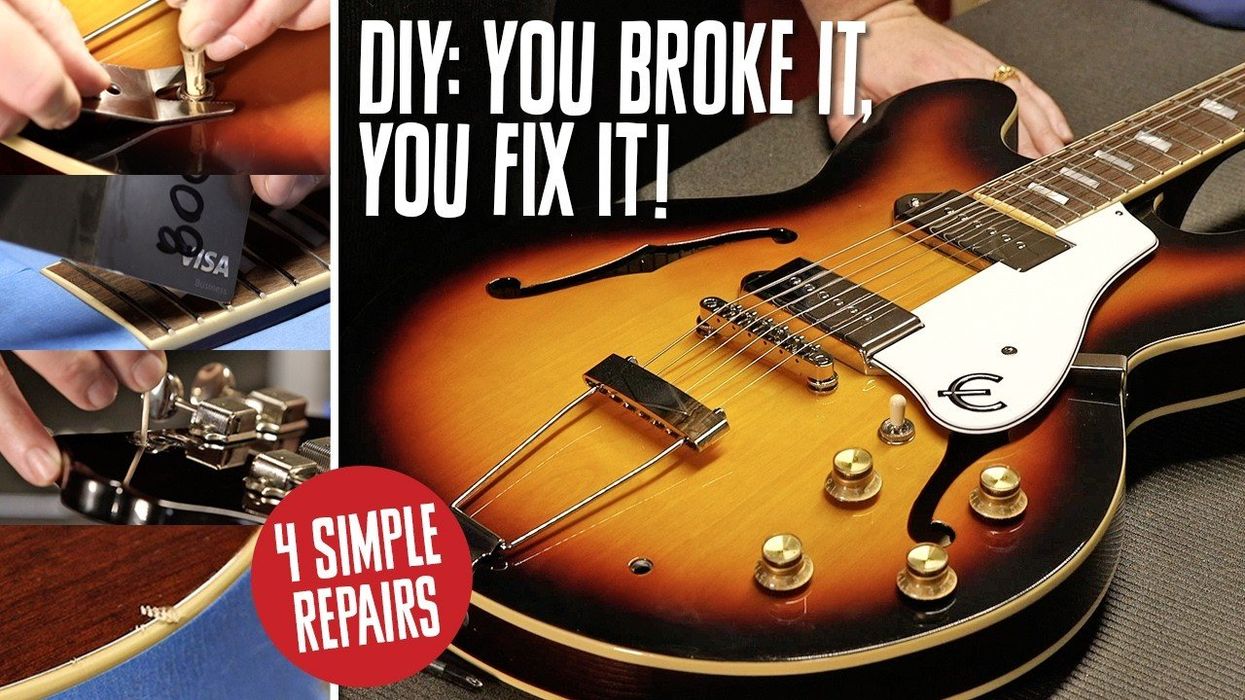 DIY: 4 Minor Guitar Repairs Anyone Can Do Without a Tech