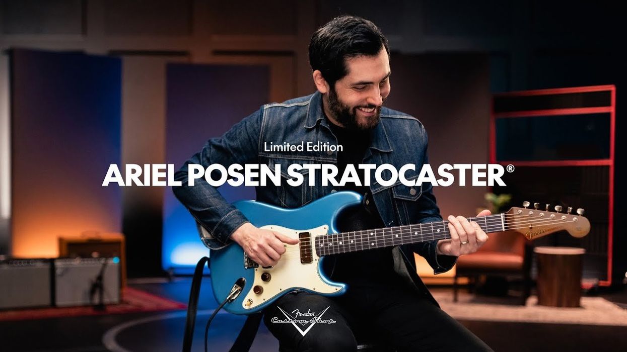 Fender Custom Shop Pays Homage to Ariel Posen with Signature Stratocaster