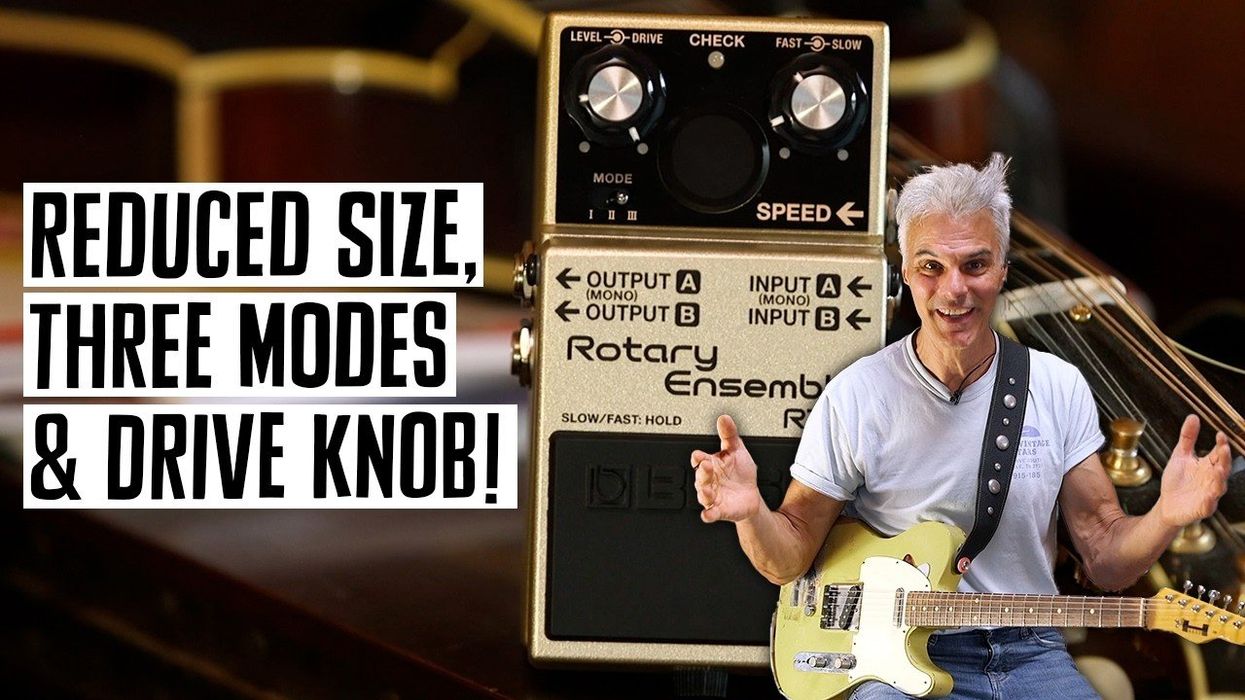 The Boss RT-2 Rotary Ensemble Demo