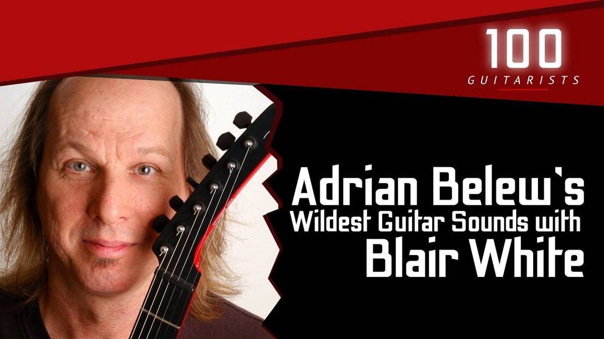 Adrian Belew’s Wildest Sounds | 100 Guitarists Podcast