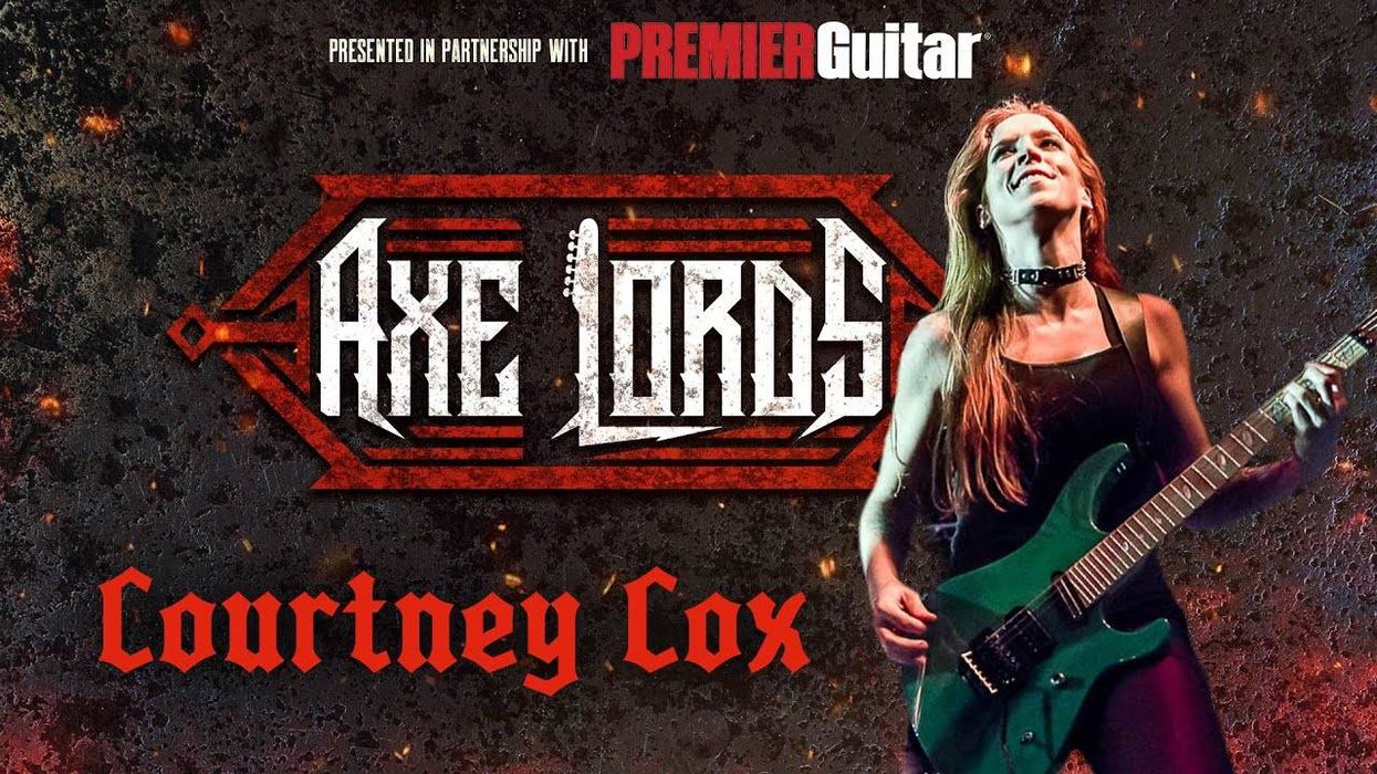 Courtney Cox Breaks Down Burning Witches Guitars, Tone, and Touring Gear