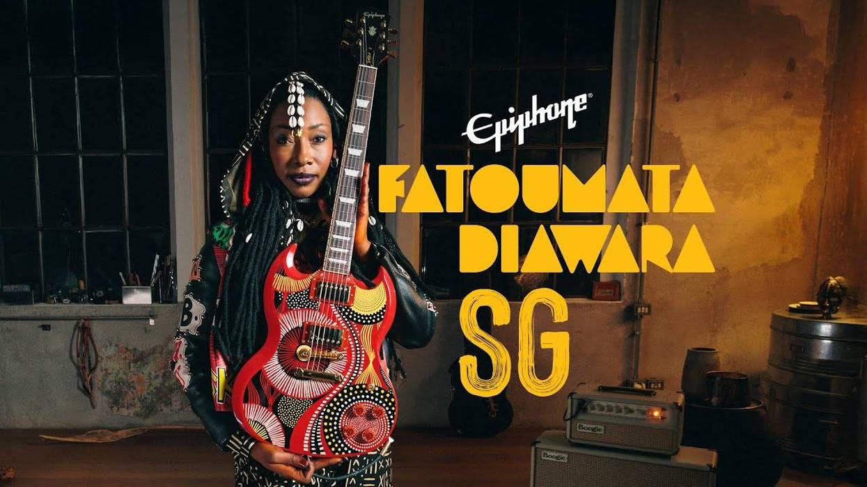 Epiphone Unveils The Fatoumata Diawara Epiphone SG