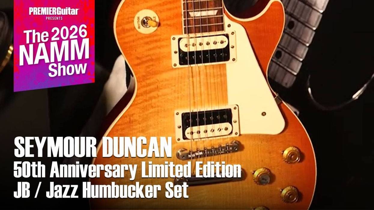 Seymour Duncan 50th Anniversary Limited Edition JB / Jazz Humbucker Set | NAMM 2026
