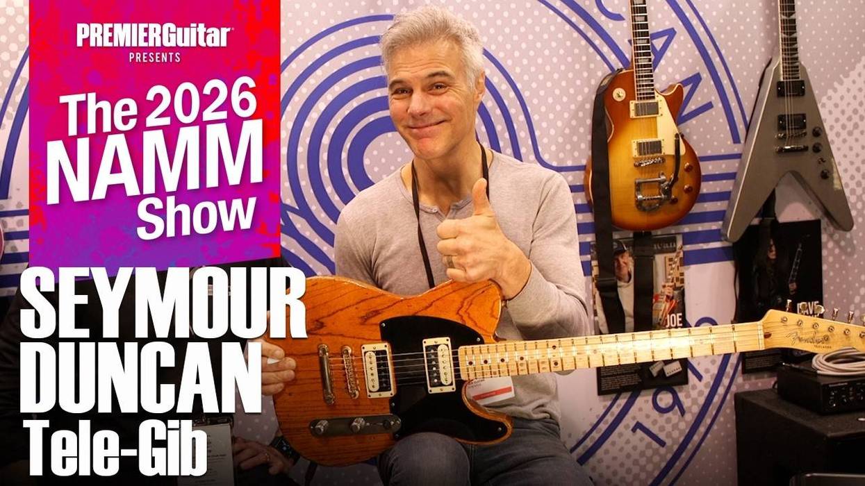 The "Tele-Gib" Seymour W. Duncan 50th Anniversary Telecaster I NAMM 2026
