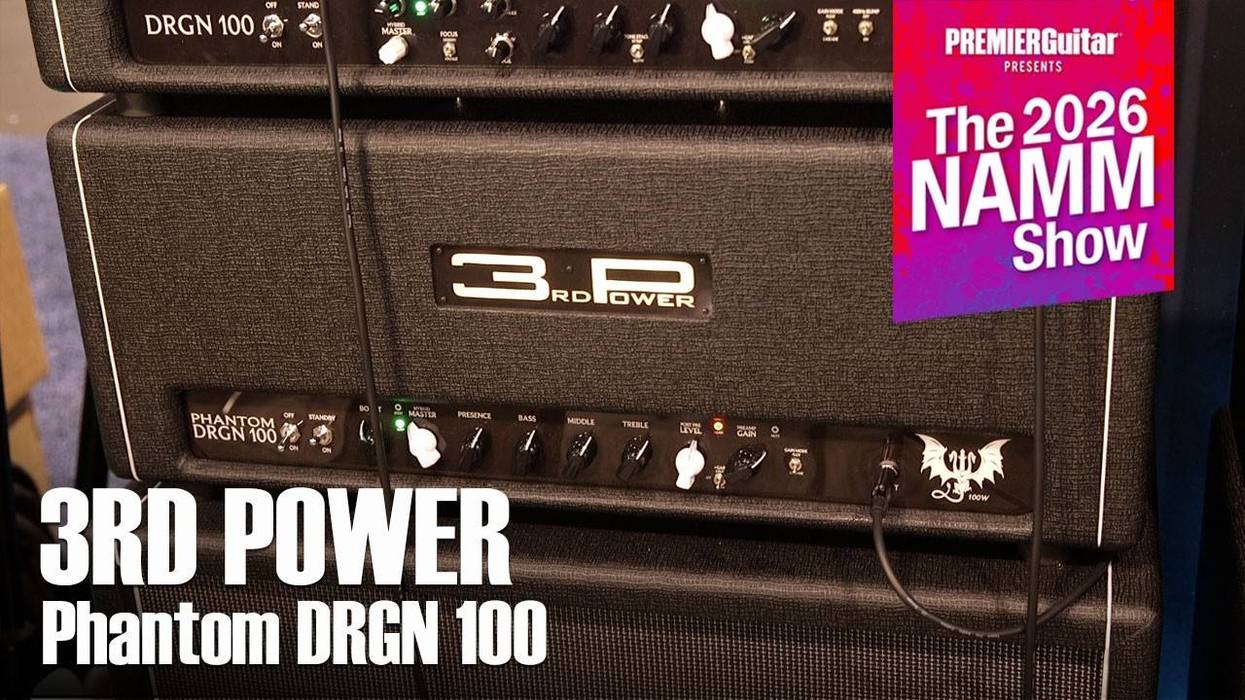 3rd Power Phantom DRGN and Aurora Series Amplifiers | NAMM 2026