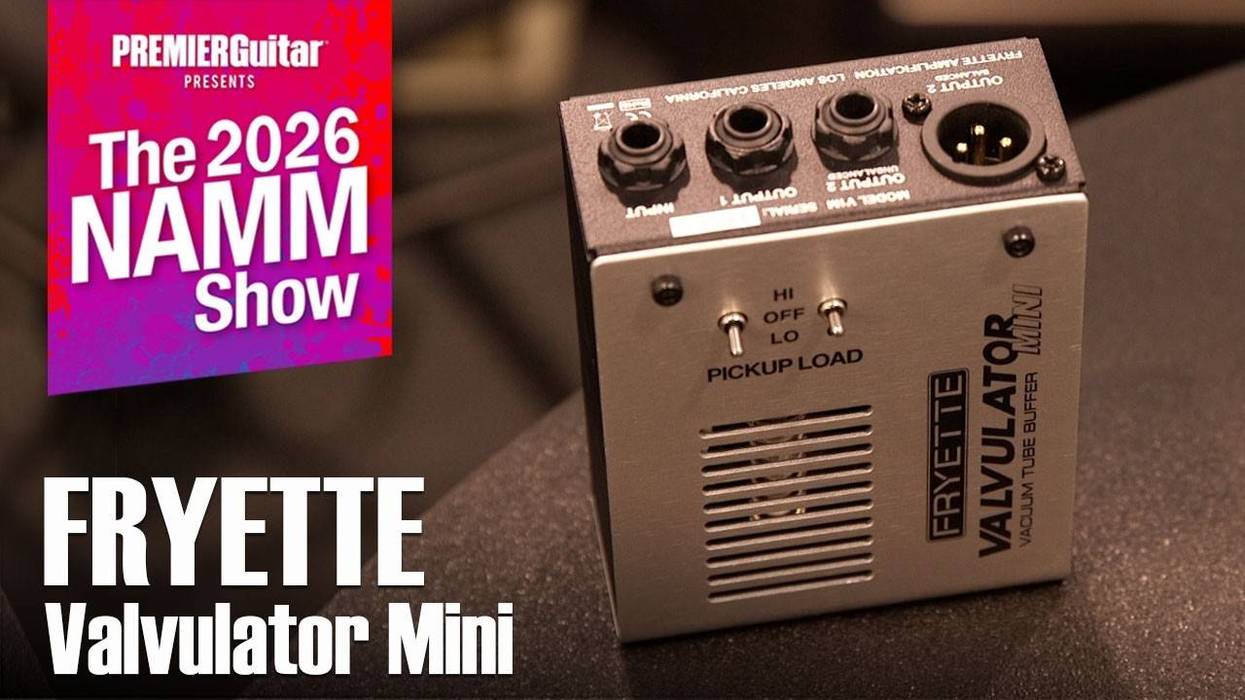 Fryette - Pittbull Ultra-Lead II and Valvulator Mini | NAMM 2026
