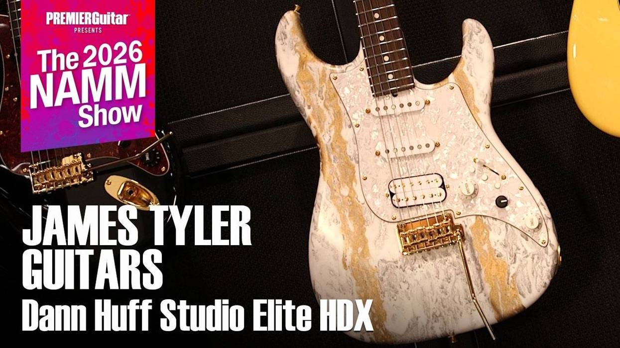 James Tyler Guitars Dann Huff Studio Elite HDX | NAMM 2026