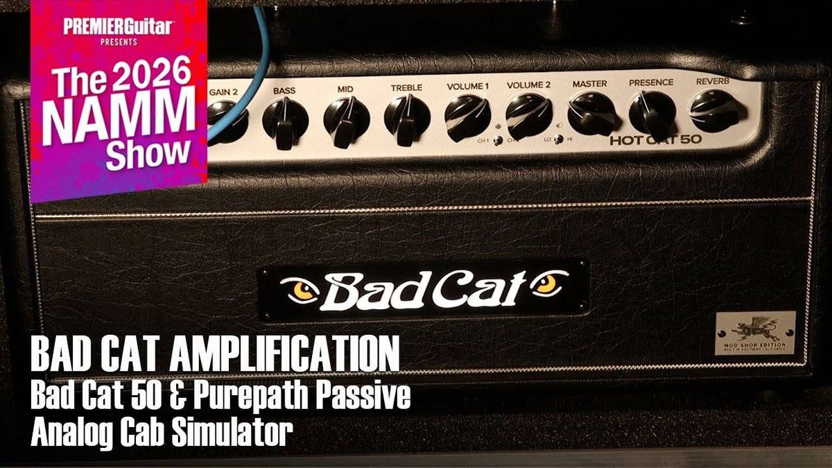 Bad Cat Amplification - Hot Cat 50 & Purepath Passive Analog Cab Simulator | NAMM 2026