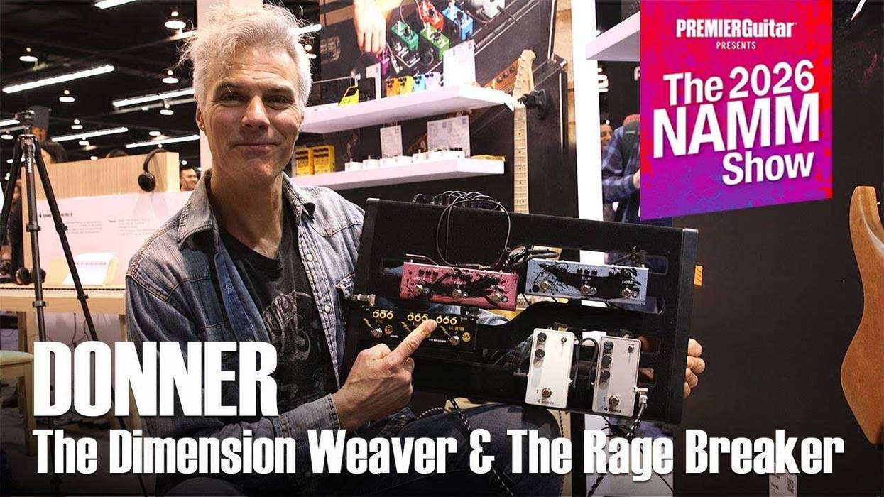 Donner - Rage Breaker & Dream Weaver Pedals | NAMM 2026