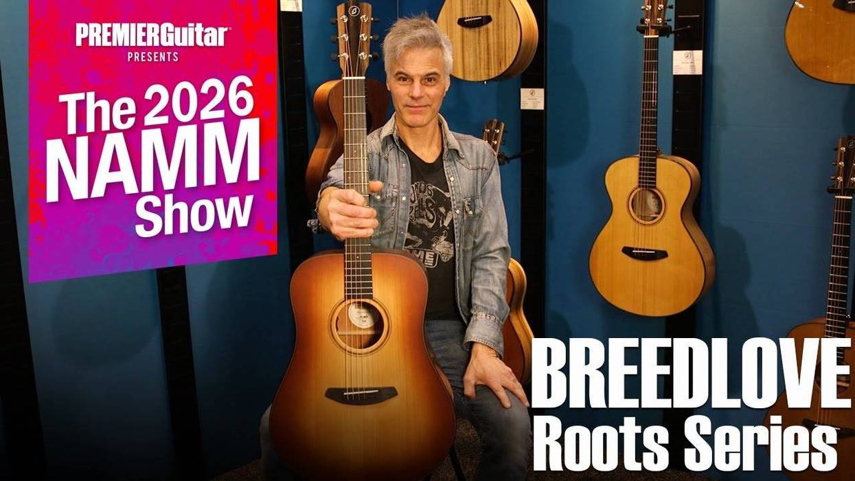 Breedlove Roots Series Guitars | NAMM 2026