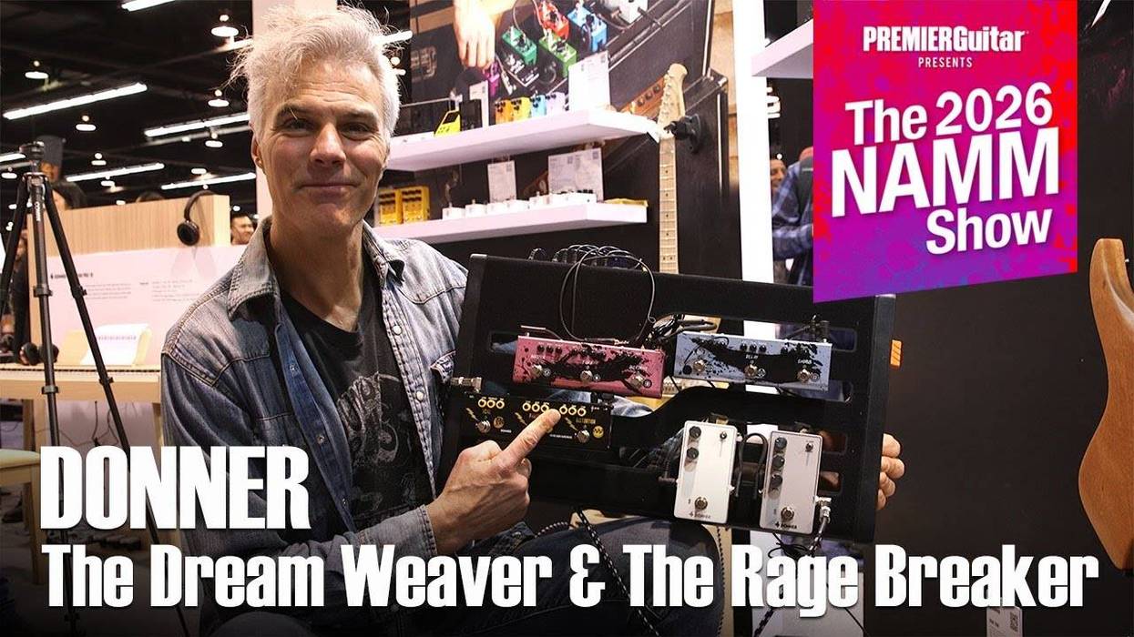 Donner - Rage Breaker & Dream Weaver Pedals | NAMM 2026