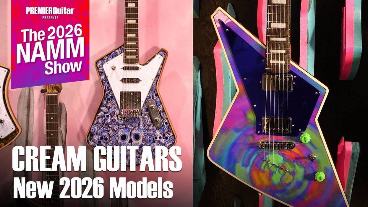 Cream Guitars | NAMM 2026