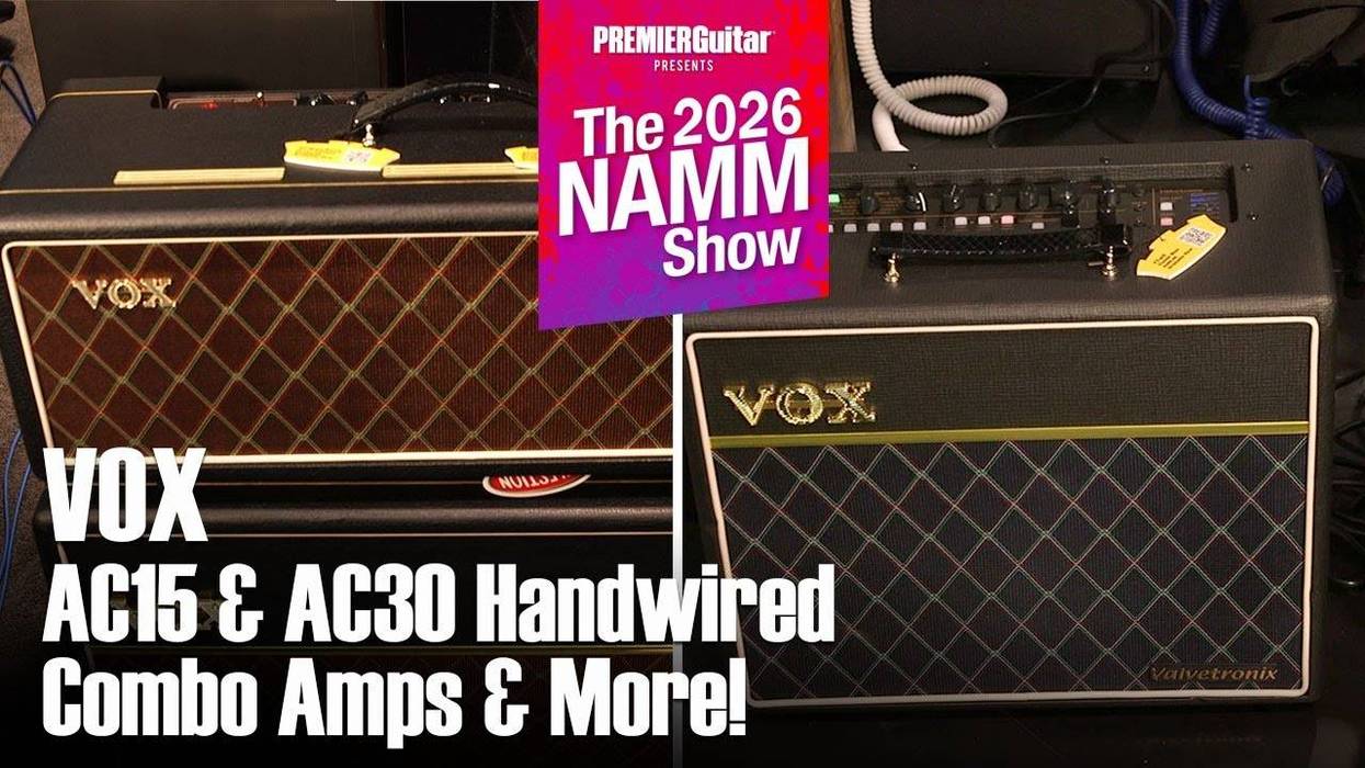 Vox - AC30 Hand-Wired Head and Cabinet & More | NAMM 2026