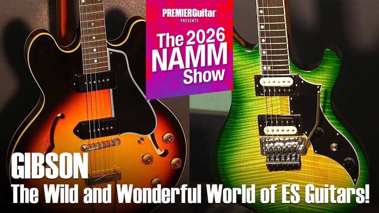 Gibson - The Wild and Wonderful World of ES Guitars! | NAMM 2026