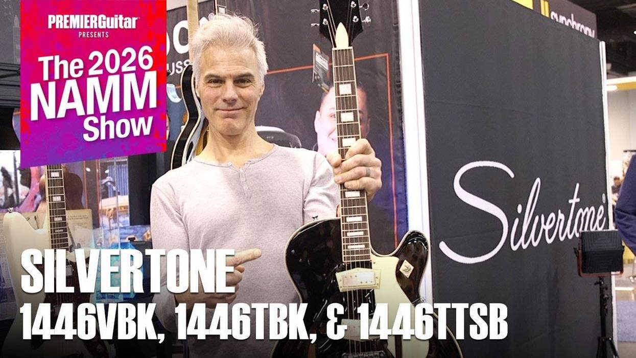 Silvertone 1446 Semi-Hollow | NAMM 2026