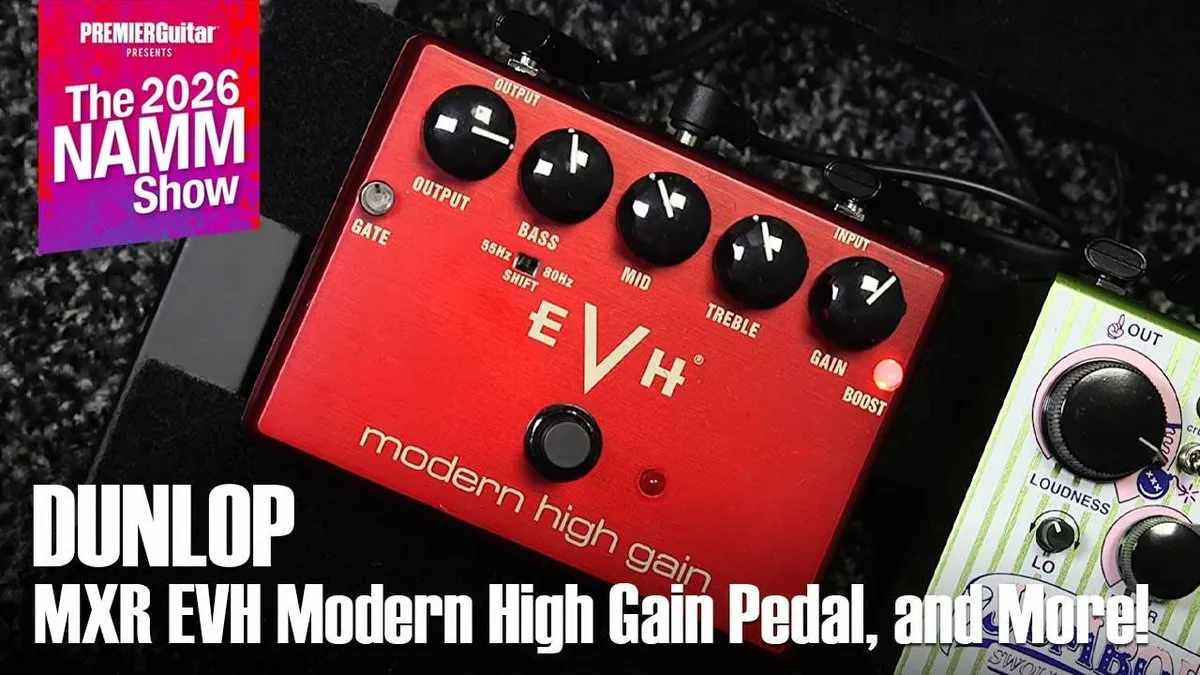 Dunlop - MXR EVH Modern High Gain Pedal, and More! | NAMM2026