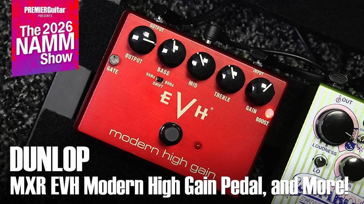 Dunlop - MXR EVH Modern High Gain Pedal, and More! | NAMM2026