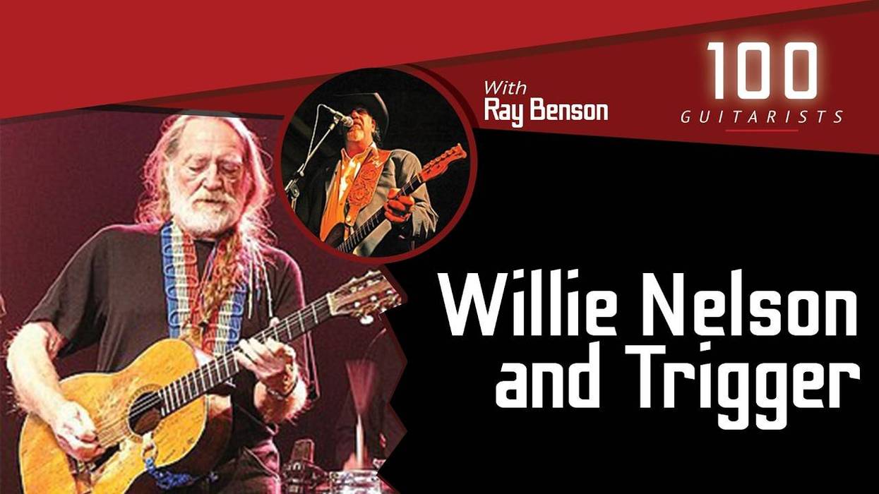 Willie Nelson and Trigger with Ray Benson | 100 Guitarists Podcast