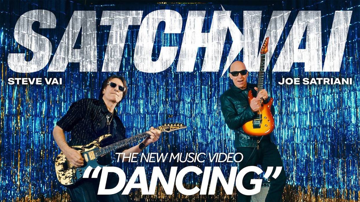 Joe Satriani And Steve Vai Release New Satchvai Band Single “Dancing”