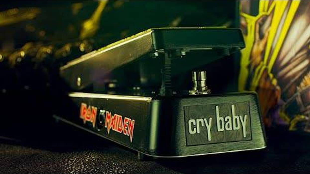 Dunlop Unveils Collector’s Edition Cry Baby Wah Celebrating Iron Maiden’s Killers