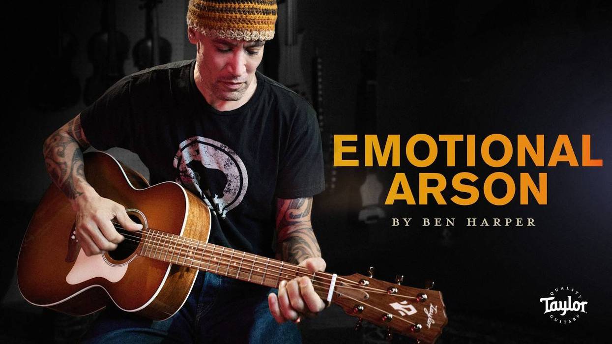Ben Harper Performs “Emotional Arson” on His Gold Label 512e Special Edition