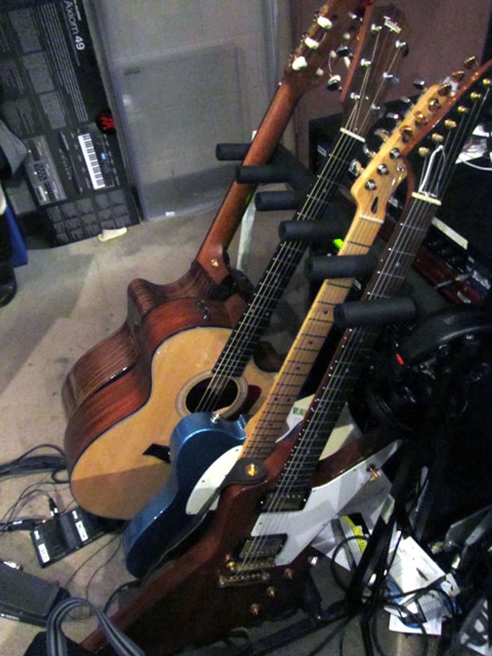 Zane Carney's Guitars