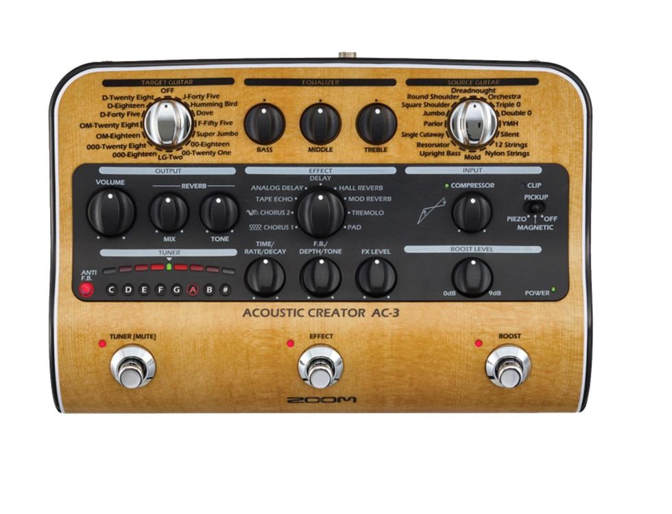 ZOOM AC-3 Acoustic Creator